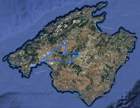 Binissalem Santa Eugenia Santa Maria route Binissalem Santa Eugenia Santa Maria route